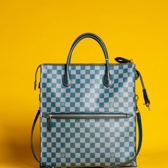 MOBILE TOTE DAMIER CYAN LOUIS VUITTON - Picture 2 of 4